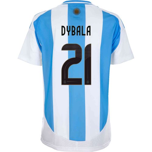 2024 Womens adidas Paulo Dybala Argentina Home Jersey