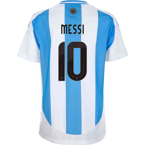 2024 Womens adidas Lionel Messi Argentina Home Jersey