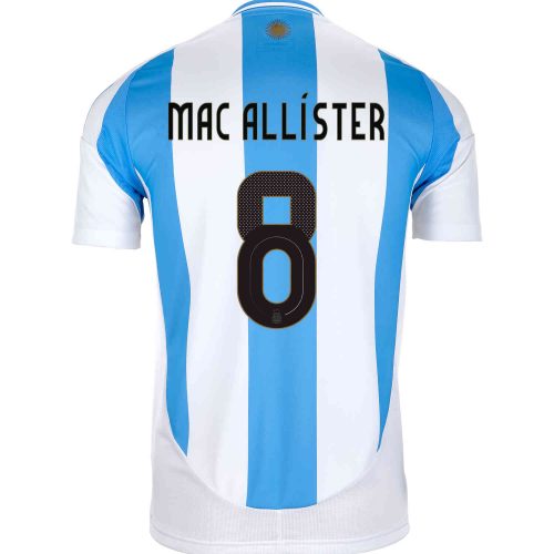 2024 Kids adidas Alexis Mac Allister Argentina Home Jersey