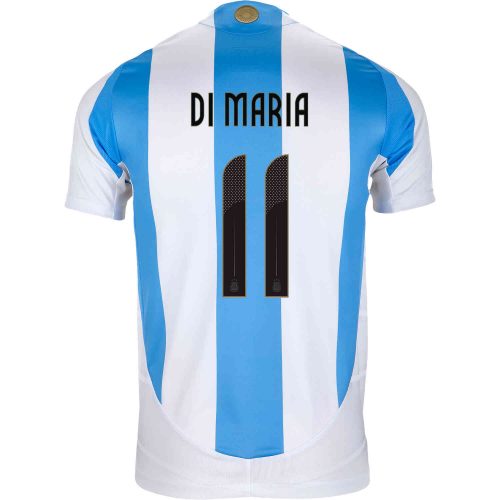 2024 adidas Angel Di Maria Argentina Home Authentic Jersey