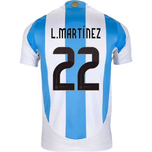 2024 adidas Lisandro Martinez Argentina Home Authentic Jersey