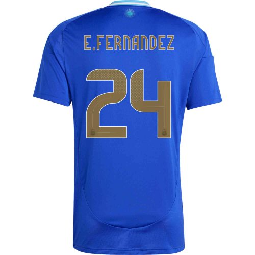 2024 adidas Enzo Fernandez Argentina Away Jersey