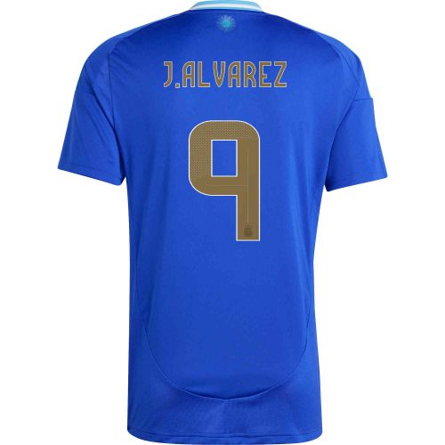 2024 adidas Julian Alvarez Argentina Away Jersey