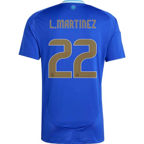 2024 adidas Lisandro Martinez Argentina Away Jersey