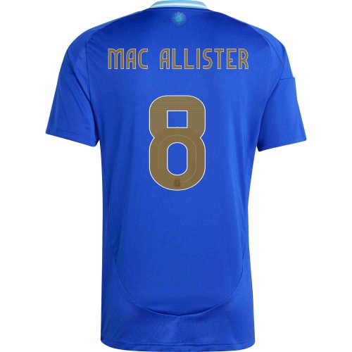 2024 adidas Alexis Mac Allister Argentina Away Jersey