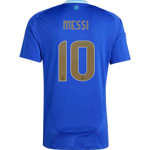 2024 adidas Lionel Messi Argentina Away Jersey
