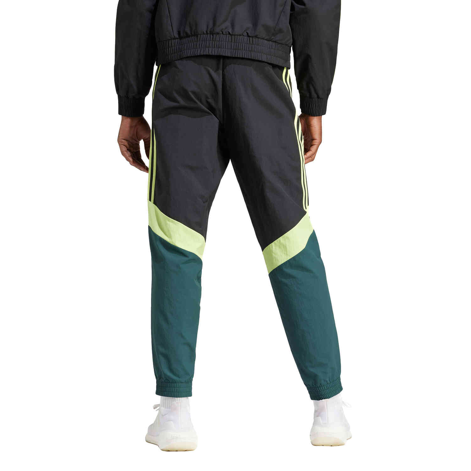 Lime green adidas track pants store