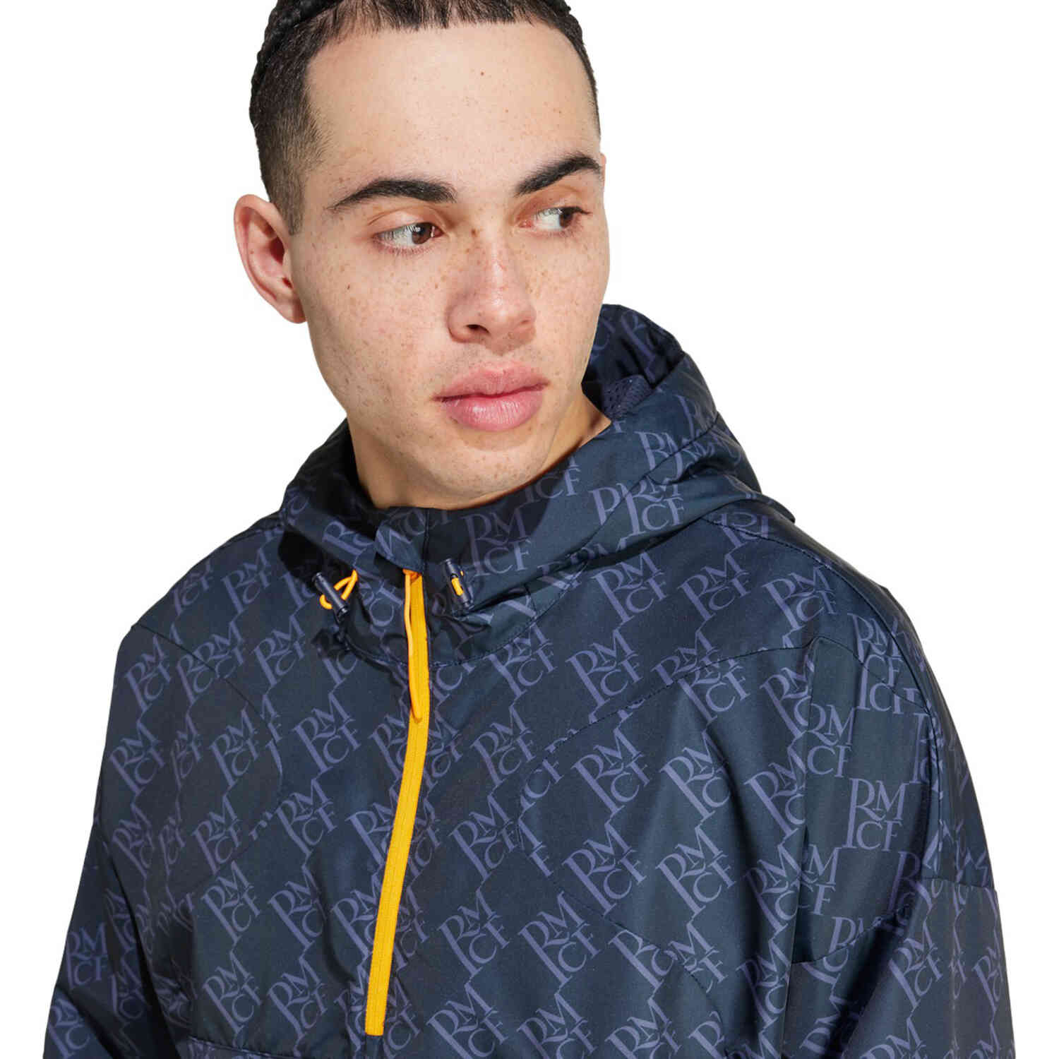 Adidas Real Madrid Seasonal 1/2 Zip Windbreaker - 2024/25