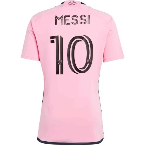 adidas Lionel Messi Inter Miami Home Jersey – Easy Pink