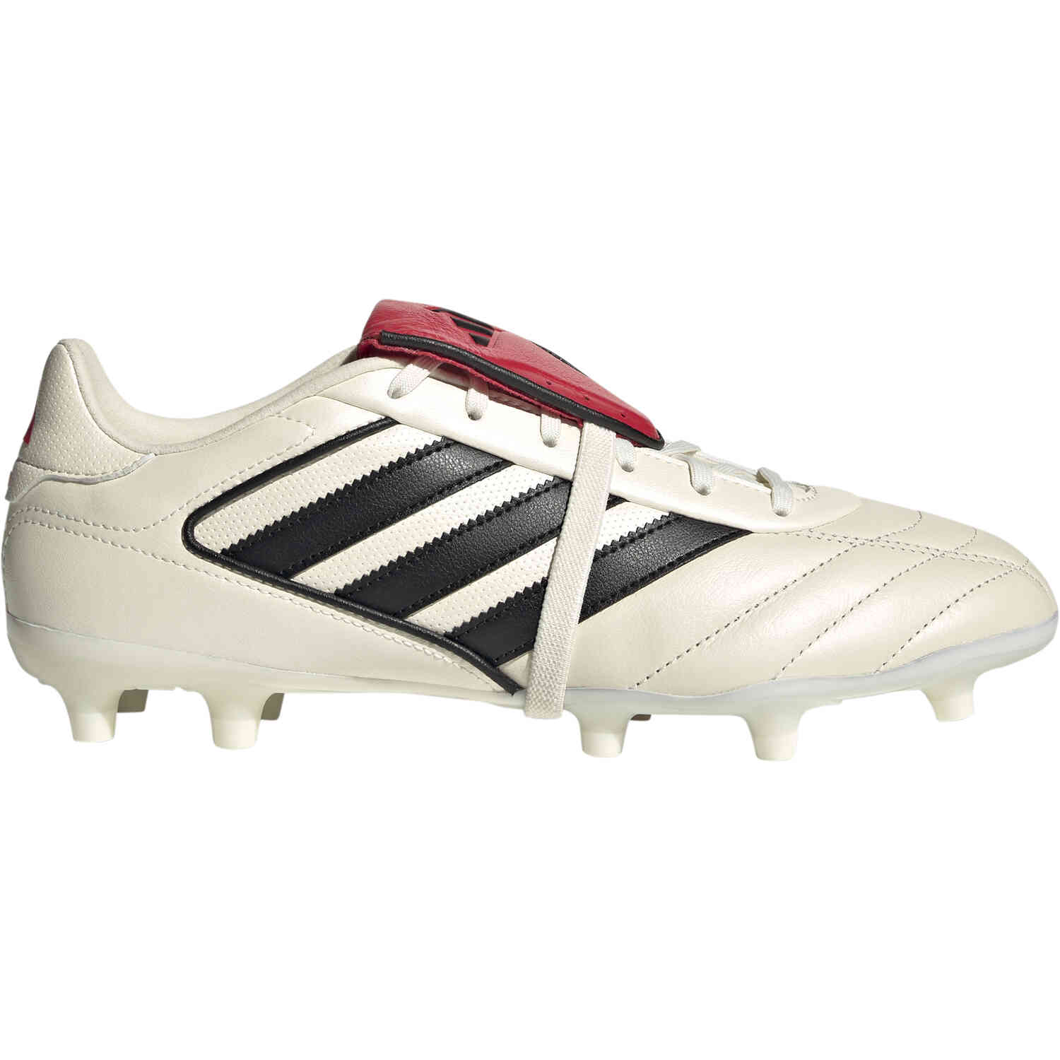 adidas Copa Gloro FG - Off White & Core Black with Pure Ruby