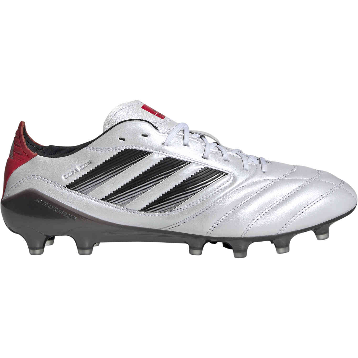 adidas Copa Icon FG - Ftwr White & Core Black with Pure Ruby