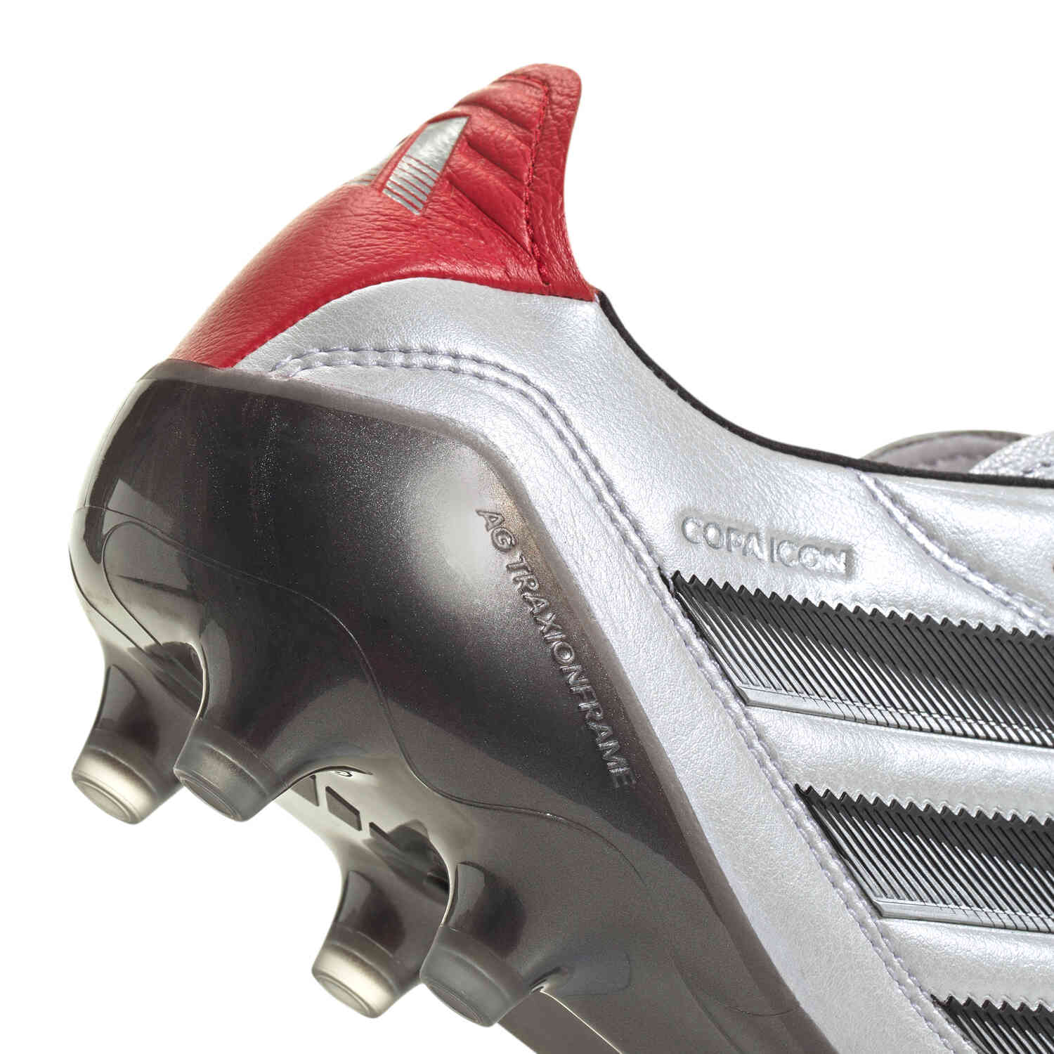 adidas Copa Icon FG - Ftwr White & Core Black with Pure Ruby