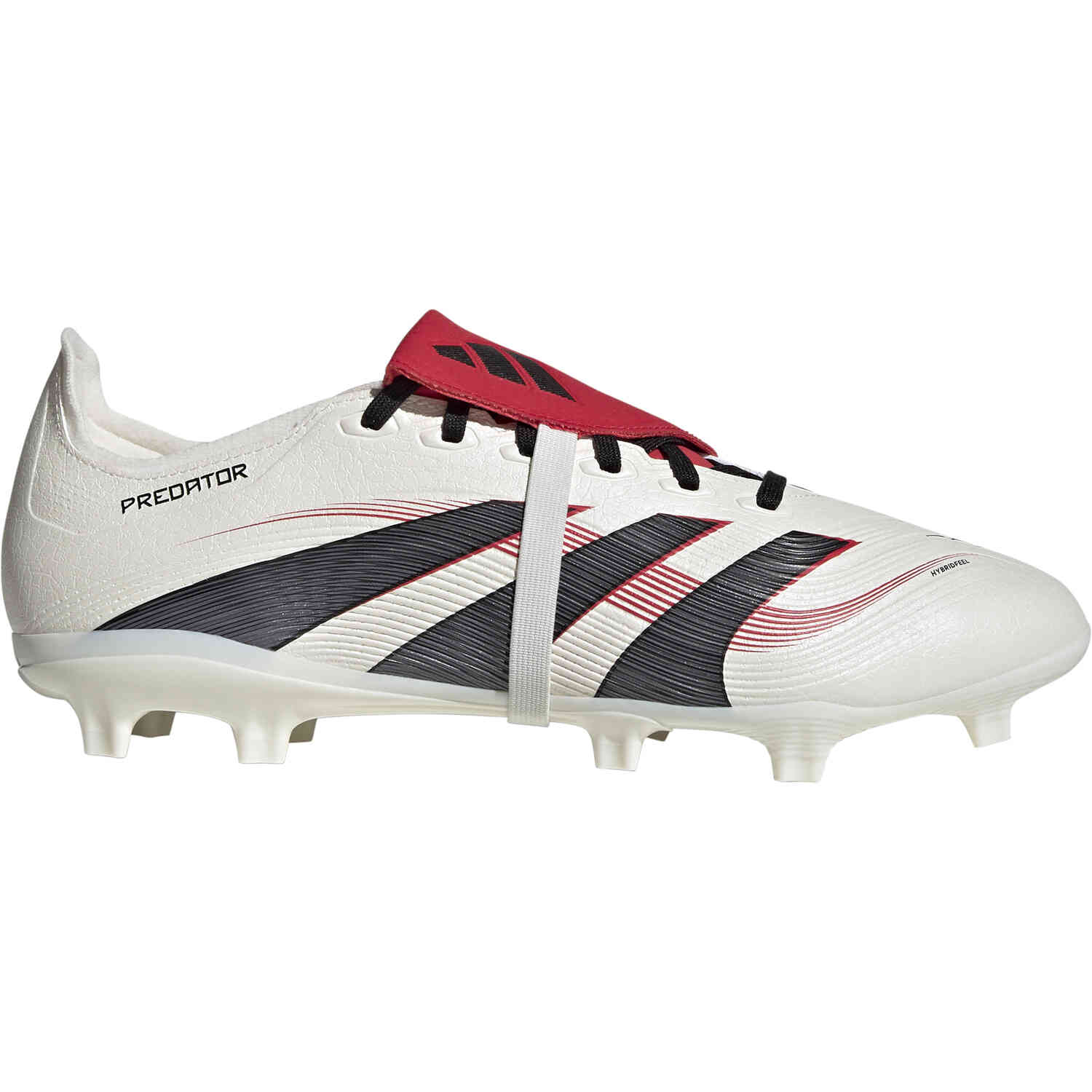 adidas Predator FT League FG Off White Core Black with Pure Ruby SoccerPro