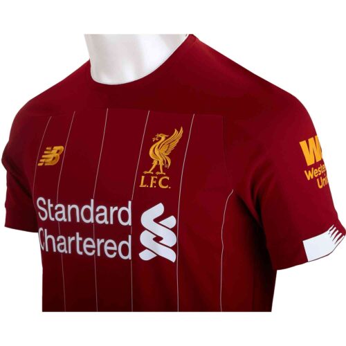 2019/20 Kids New Balance Virgil van Dijk Liverpool Home Jersey