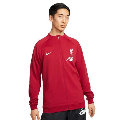 nike liverpool jacket red 2022/23