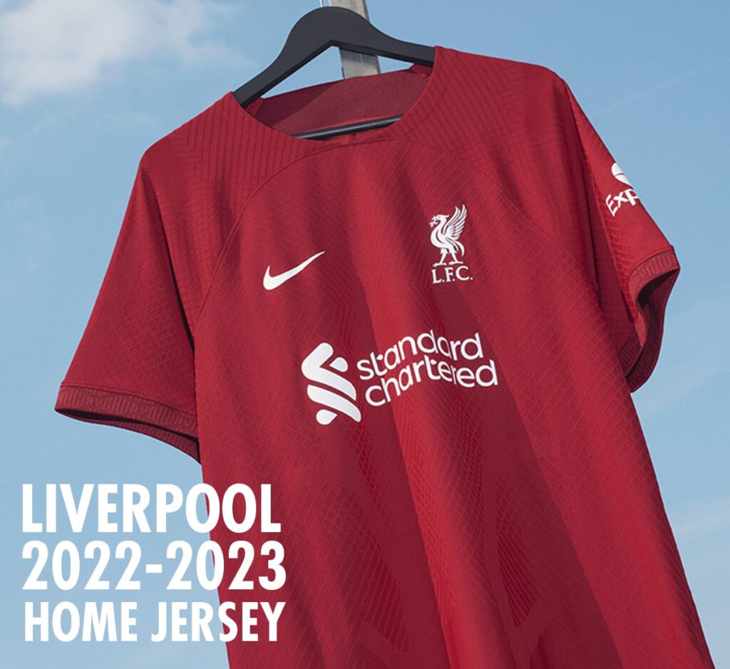 nike liverpool home jersey 2022-2023
