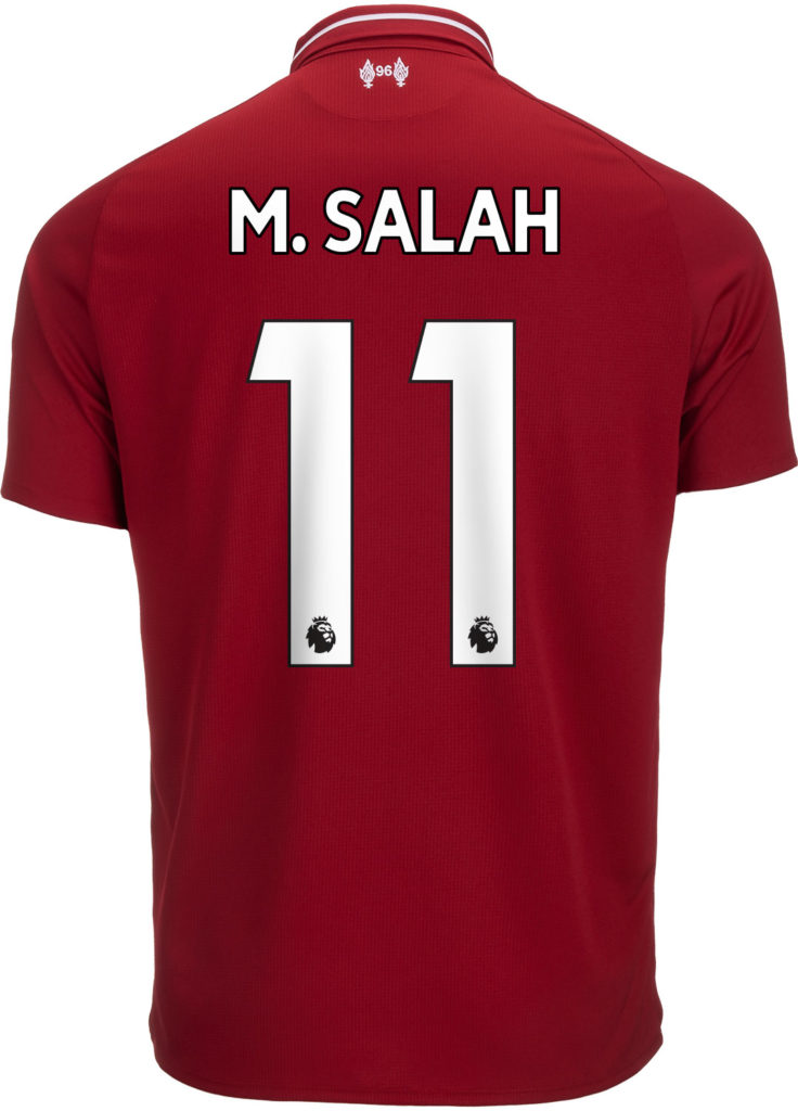 2018/19 New Balance Mohamed Salah Liverpool Home Jersey - SoccerPro