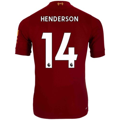2019/20 New Balance Jordan Henderson Liverpool Home Elite Jersey