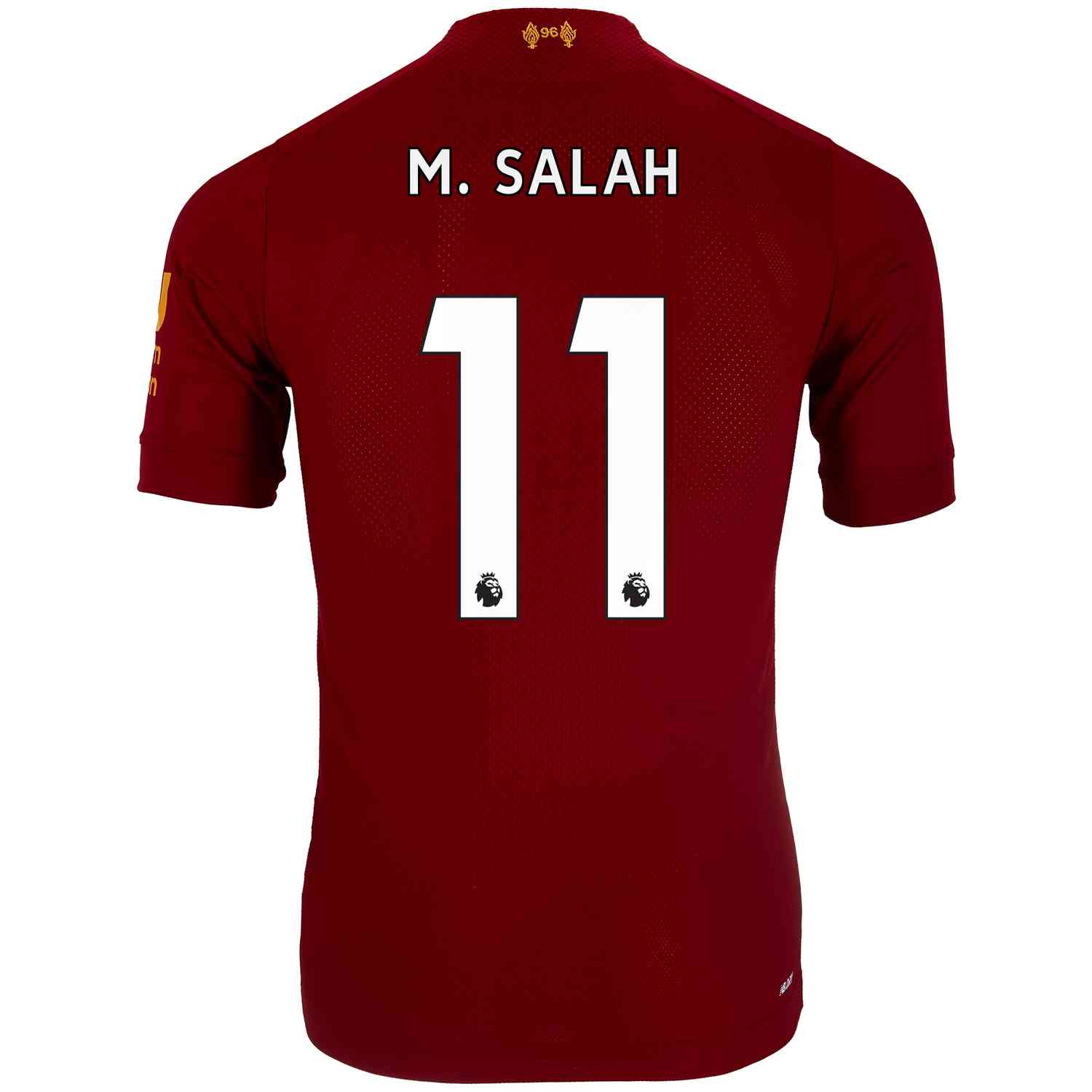 2019/20 New Balance Mohamed Salah Liverpool Home Elite Jersey - SoccerPro