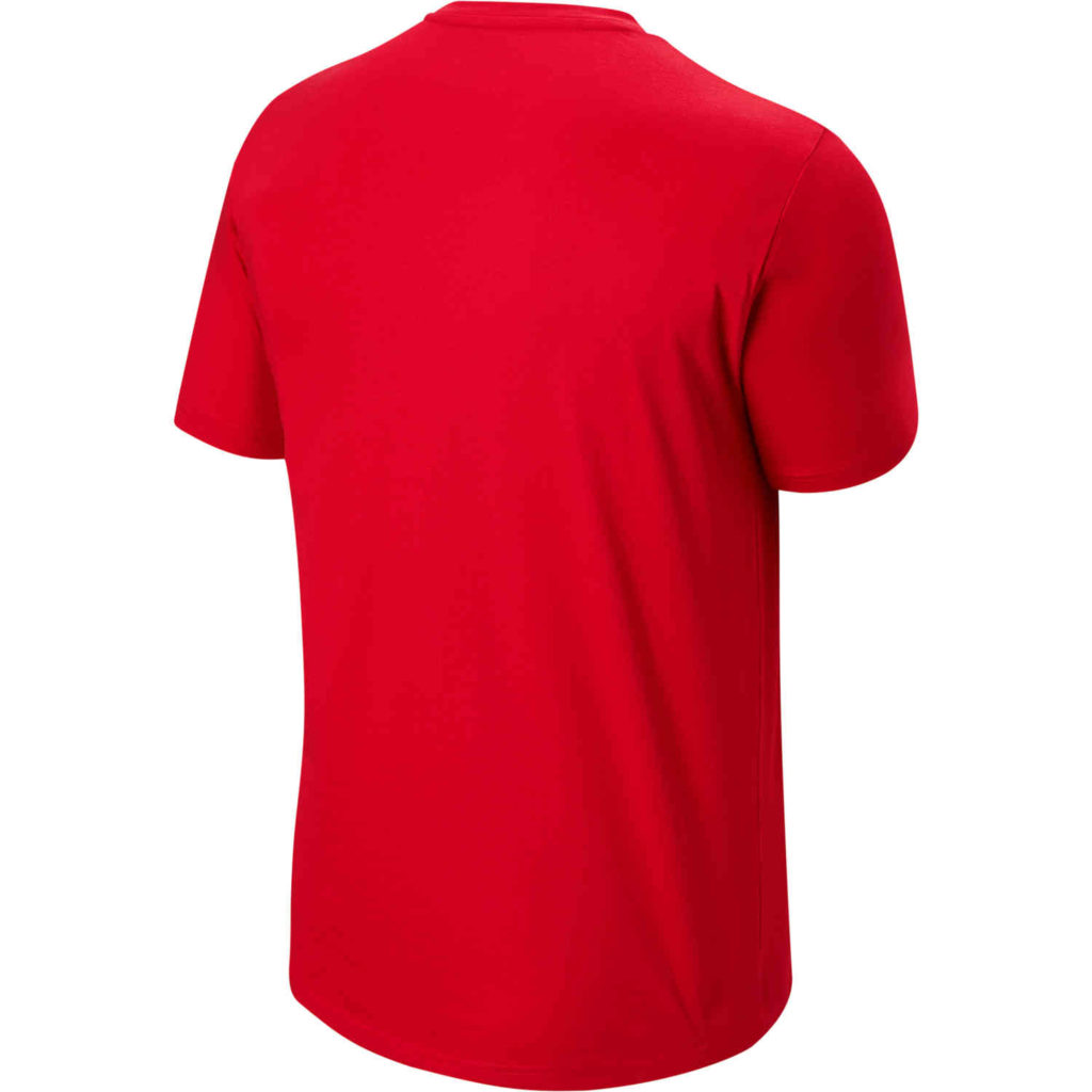 New Balance Liverpool Road Sign Tee - Red - SoccerPro