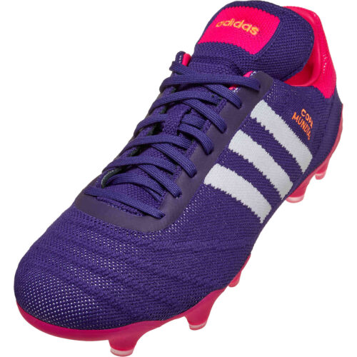 adidas Copa Mundial 21PK FG – Collegiate Purple & White with Shock Pink