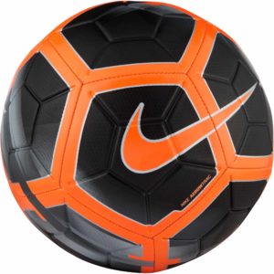 Nike Strike Soccer Ball - Black & Total Orange - SoccerPro.com