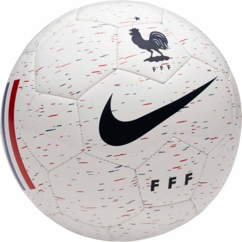 Nike France Supporter Soccer Ball – White/Obsidian