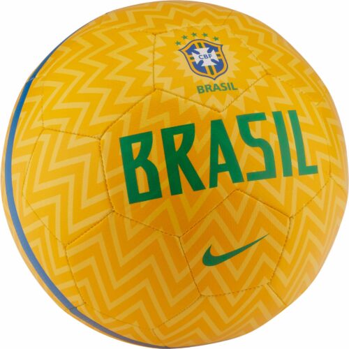 Nike Brazil Prestige Soccer Ball – Gold/Lucky Green