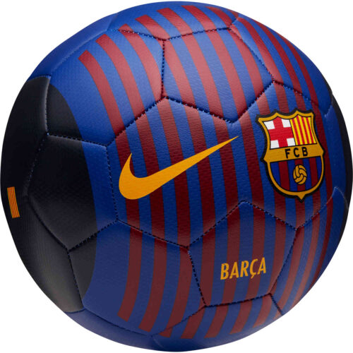 Nike Barcelona Prestige Soccer Ball – Deep Royal Blue/University Gold