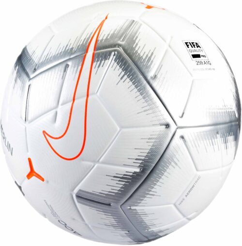 Nike Merlin Match Ball – White/Chrome