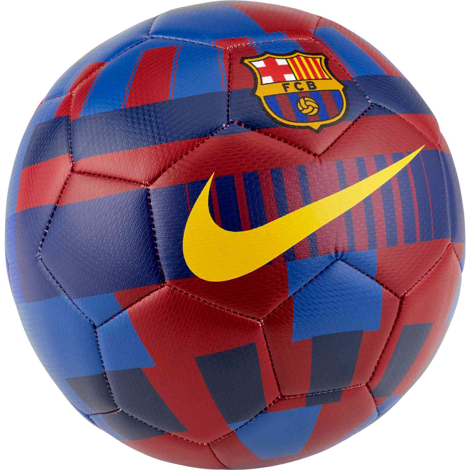 Nike Barcelona 20 Prestige Socer Ball - Storm Red/Storm Blue - SoccerPro