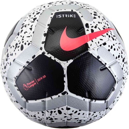 Nike Strike Pro Soccer Ball – White/Black/Racer Pink/Metallic Silver