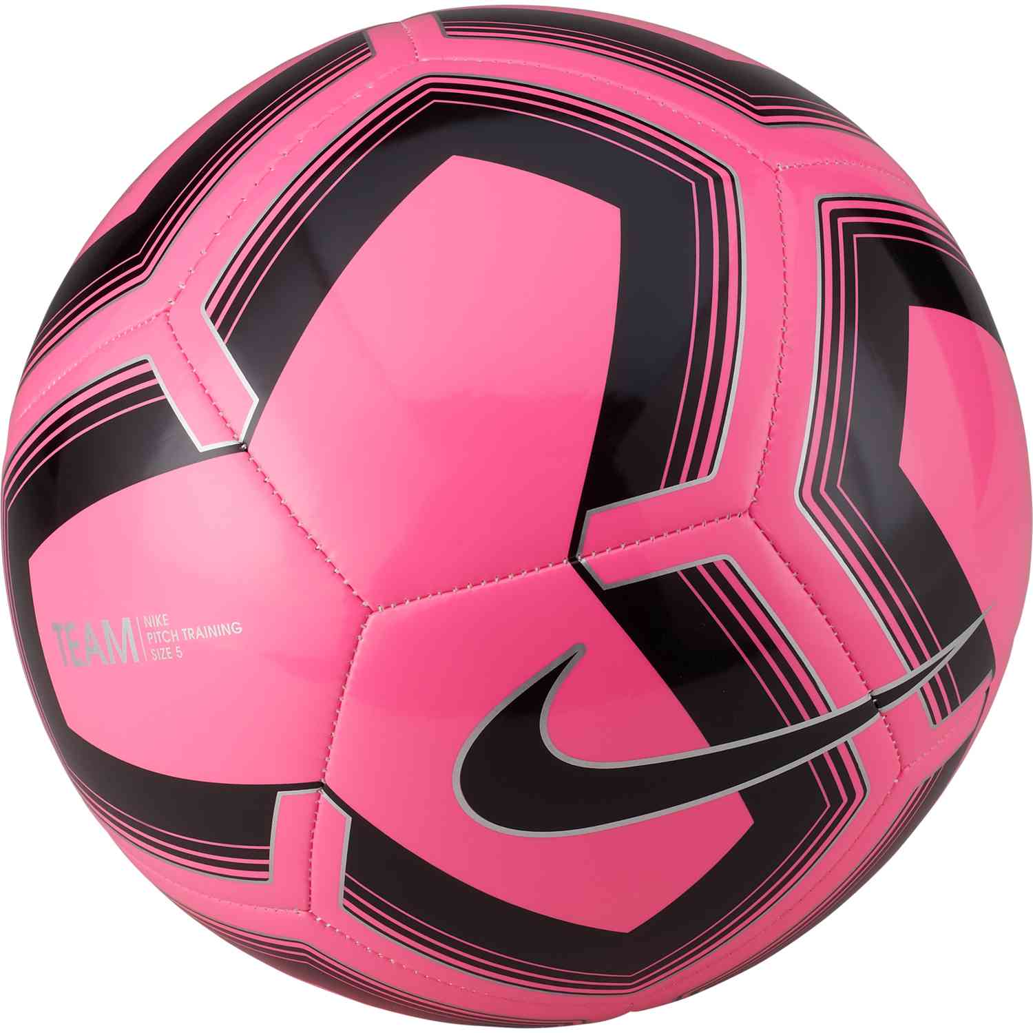 Nike Pitch Training Soccer Ball - Pink 