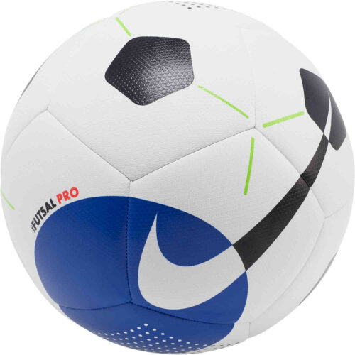 Nike Pro Futsal Ball – White/Racer Blue/Black