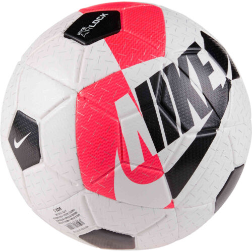 Nike Airlock Street X Soccer Ball – White/Bright Crimson/Black
