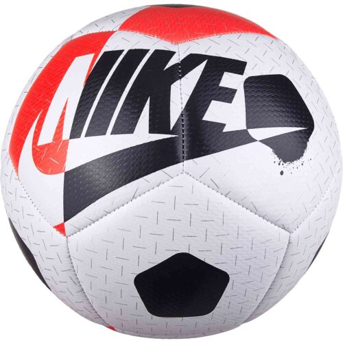 Nike Akka Street Soccer Ball – White/Bright Crimson/Black
