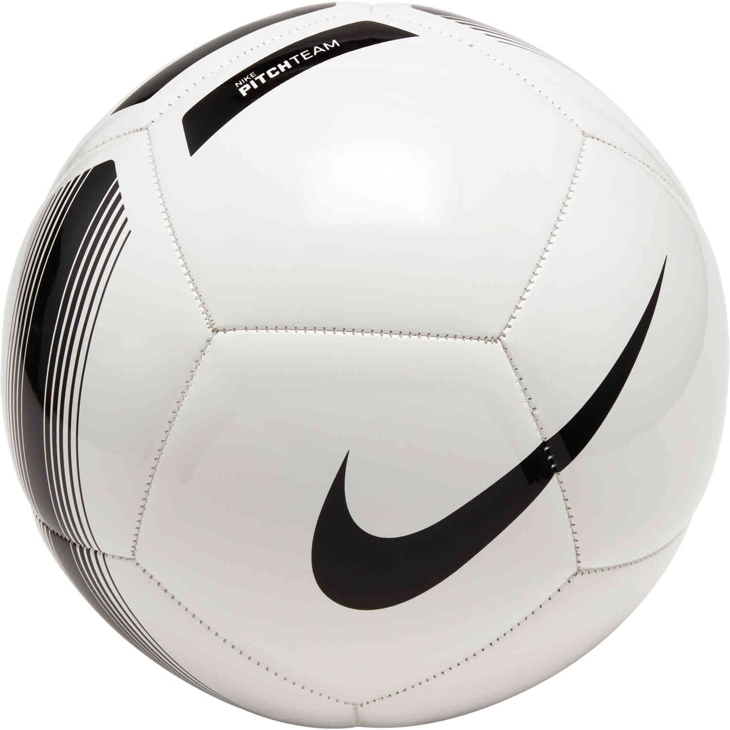 Nike Pitch Soccer Ball - White \u0026 Black 