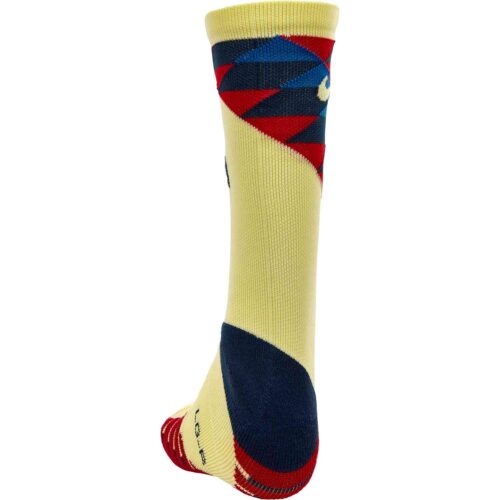 Nike Club America Squad Crew Socks – Lemon Chiffon/Gym Red