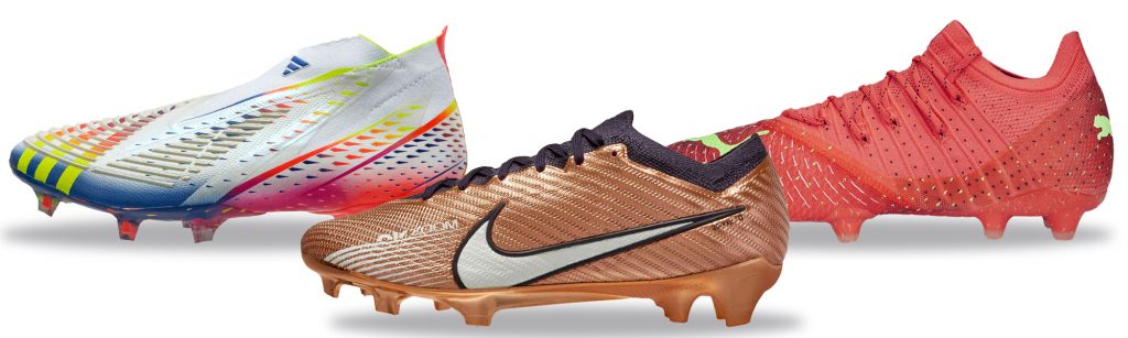 shop adidas Nike and PUMA soccer shoes