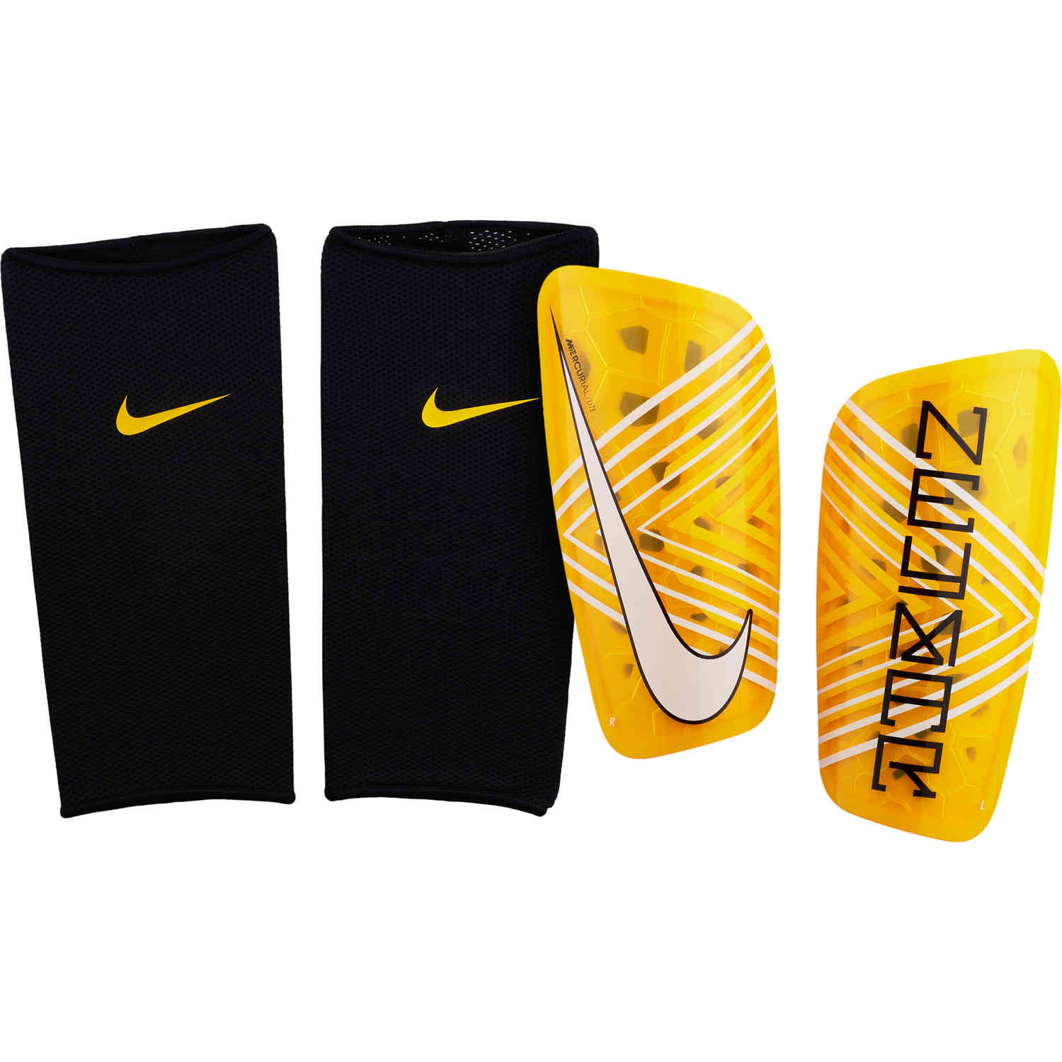 Mercurial Lite Shin Guards - Neymar Amarillo/Black -