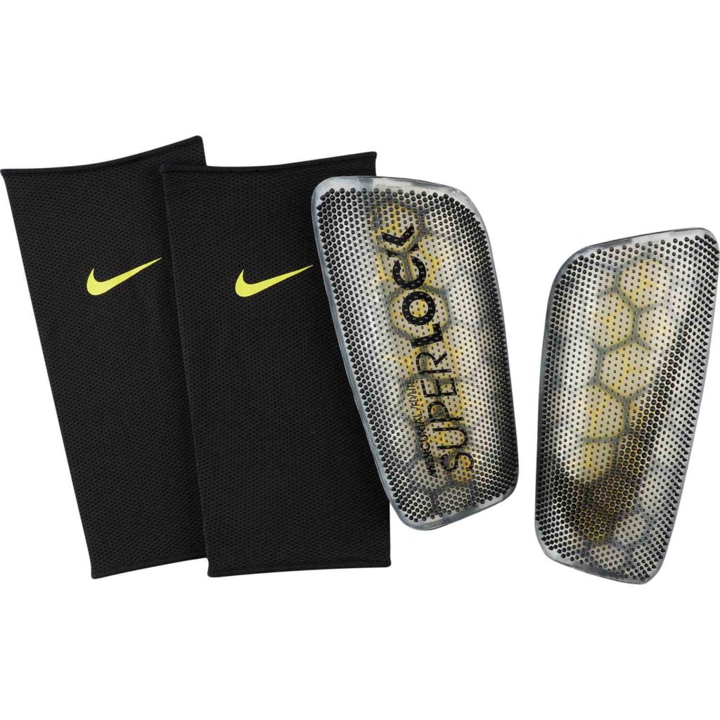 Nike Mercurial Flylite Superlock Shin Guards - NOCSAE - SoccerPro
