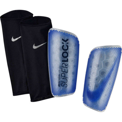 Nike Mercurial Lite Superlock Shin Guards – Racer Blue/Black