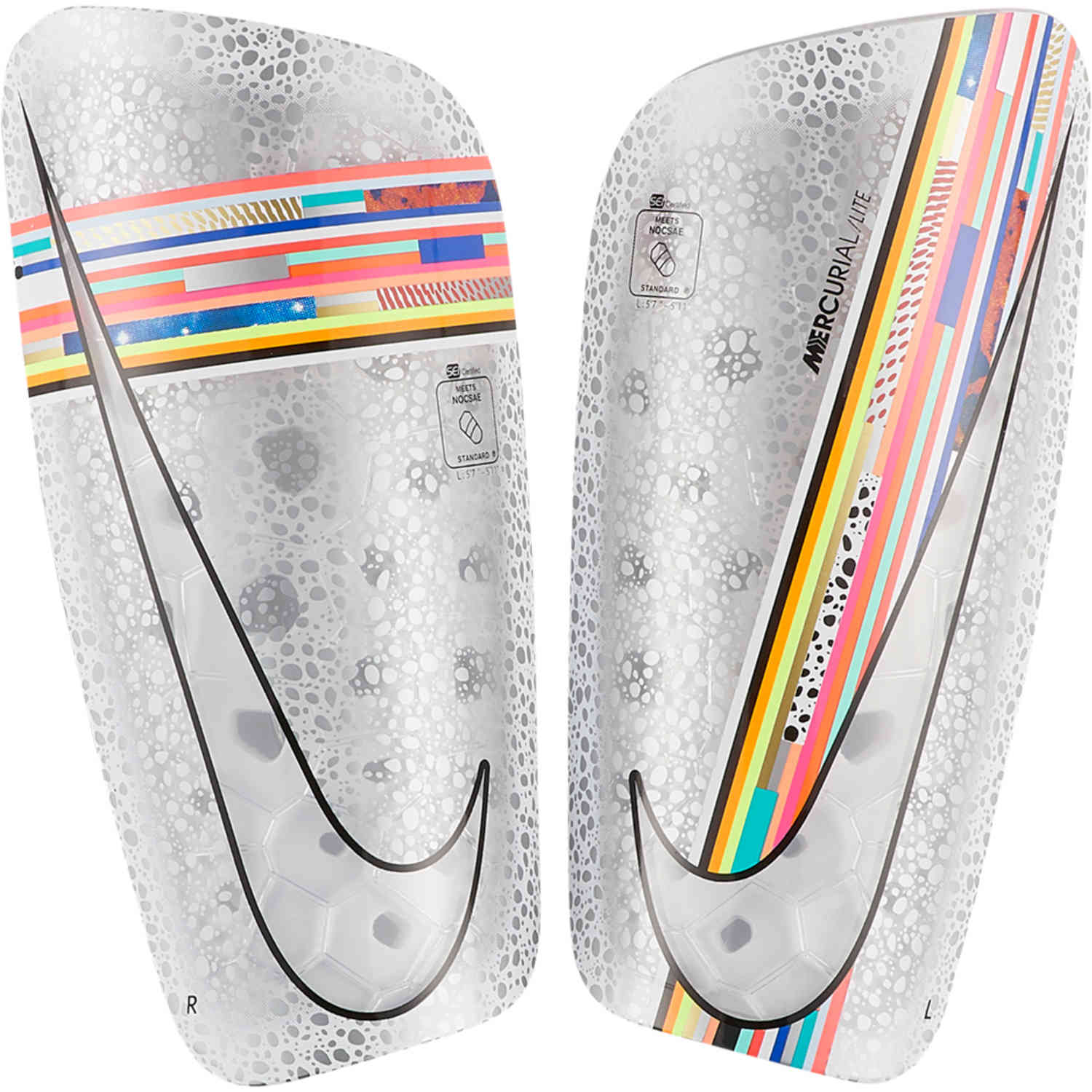 mercurial lite shin guards youth