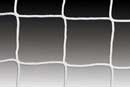 KwikGoal 8′ x 24′ x 4′ x 10′ 120mm Mesh & 4mm Solid Braidless Net – White