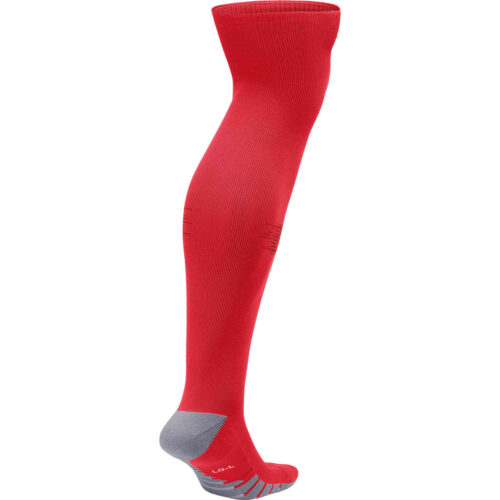 Nike Team Matchfit Soccer Socks – University Red/Gym Red