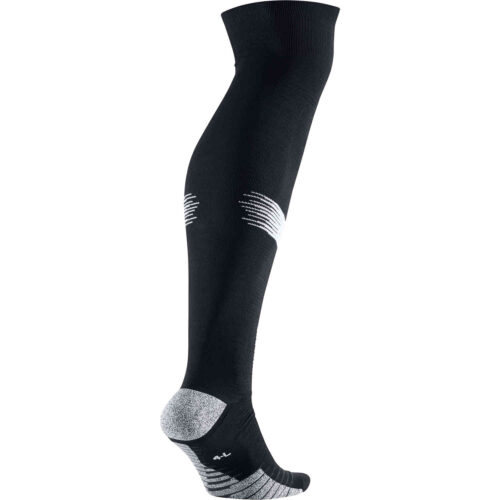 NikeGrip Strike Light Team Soccer Socks – Black/White