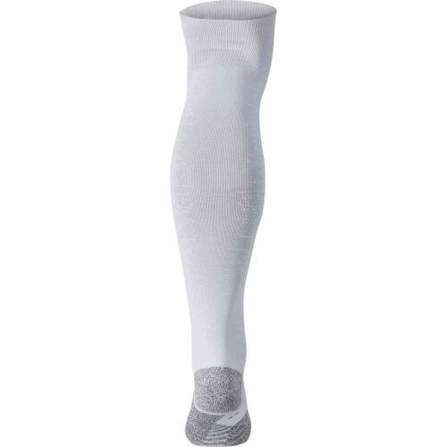 NikeGrip Strike Light Team Soccer Socks – White/Pure Platinum