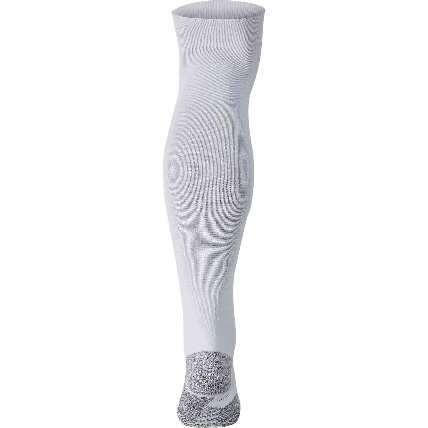 NikeGrip Strike Light Team Soccer Socks White Pure Platinum