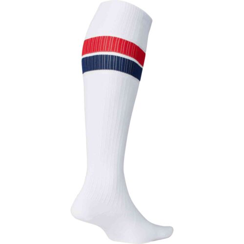 Womens Nike USWNT Knee High Socks – White/University Red/Blue Void