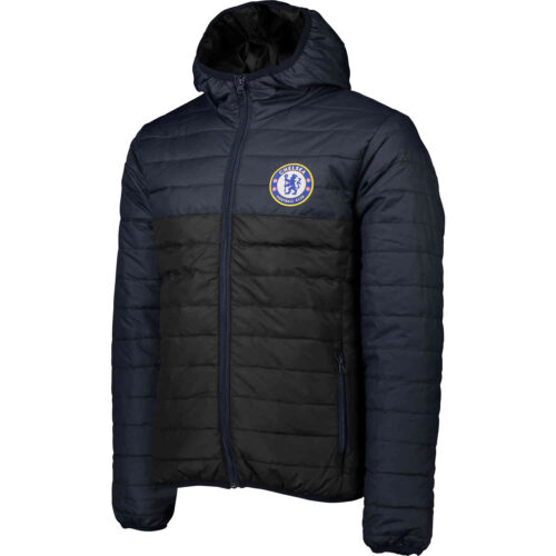 Chelsea Padded Jacket – Navy/Black